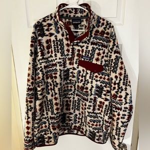 Patagonia synchilla fleece pullover retro L